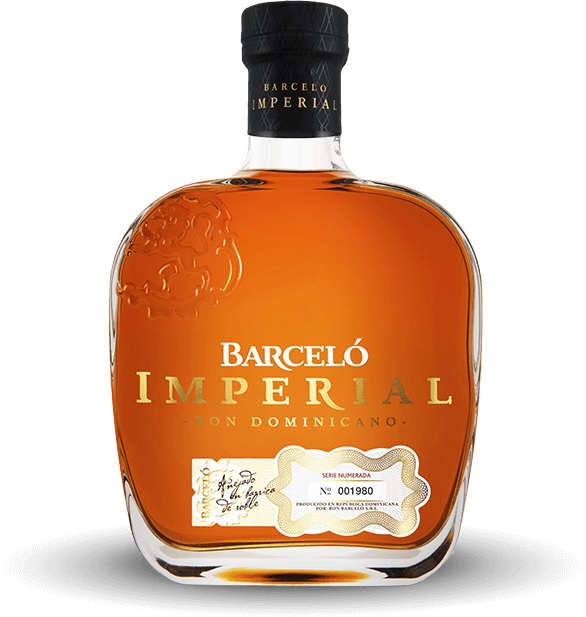 фото Подарочный набор ром ron barcelo imperial 10 years old 38% 0,7 л + 2 стакана