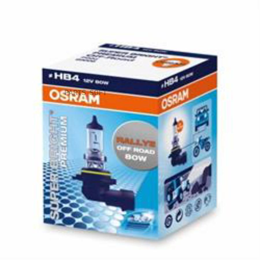 OSRAM Лампа  HB4  12V 80W OFF ROAD SUPER BRIGHT PREMIUM P22D, карт.1 шт. OSRAM 69006SBP