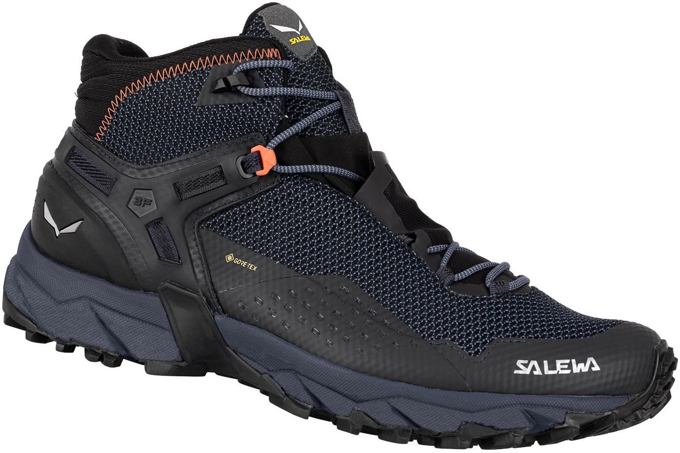 фото Ботинки мужские salewa ms ultra flex 2 mid gtx синие 11.5 uk