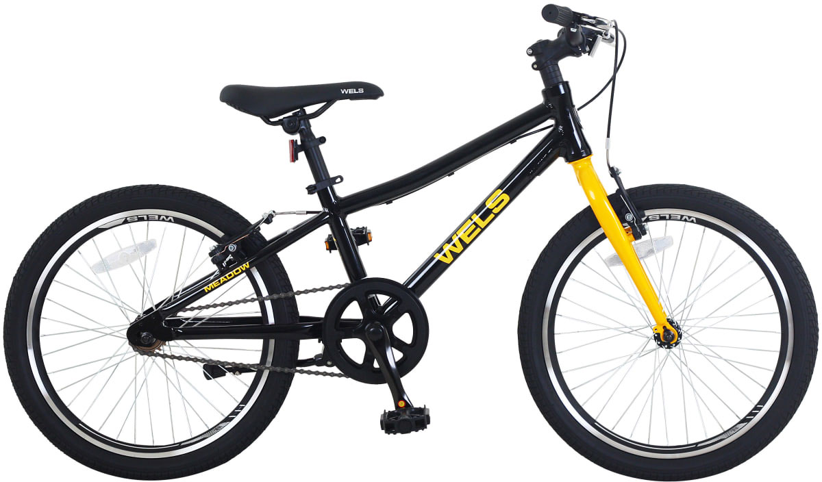 Велосипед детский WELS Meadow 20 Цвет черный велосипед детский wels meadow 20