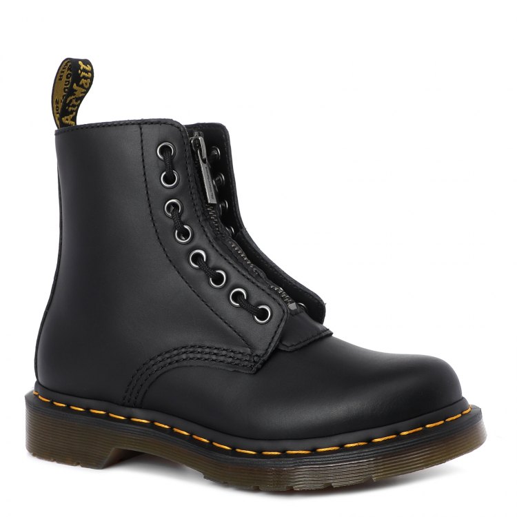 фото Женские ботинки dr. martens 1460 pascal front zip nappa 23863001 цв. черный 38 eu