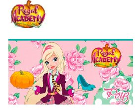 Пенал Centrum 1 отделение 19х10см Королевская академия 199₽