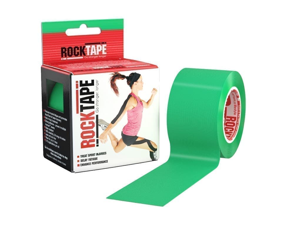 

RockTape DESIGN 5смх5м неон Кинезиотейп Зеленый