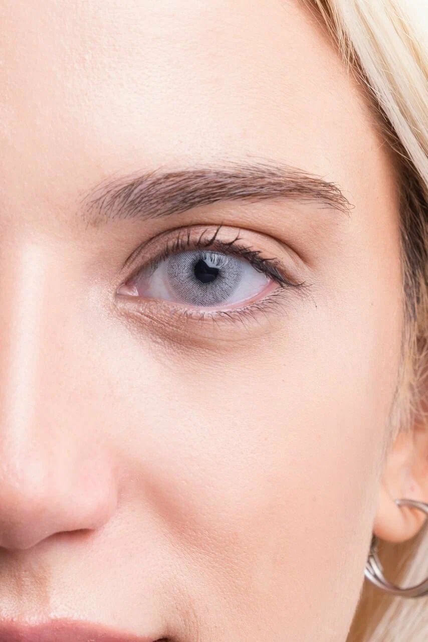 Цветные контактные линзы Bollena Silver 8,7 -4,50 2 шт