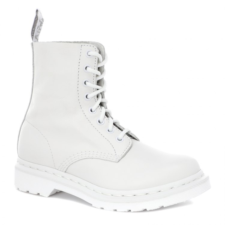 фото Женские ботинки dr. martens 1460 pascal mono virginia 24480100 цв. белый 42 eu