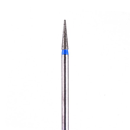 Фреза алмазная Ice Nova, «Игла» D=2,3 мм, синяя фреза для маникюра magic bits олива алмазная насадка для педикюра средняя синяя 2 9 мм