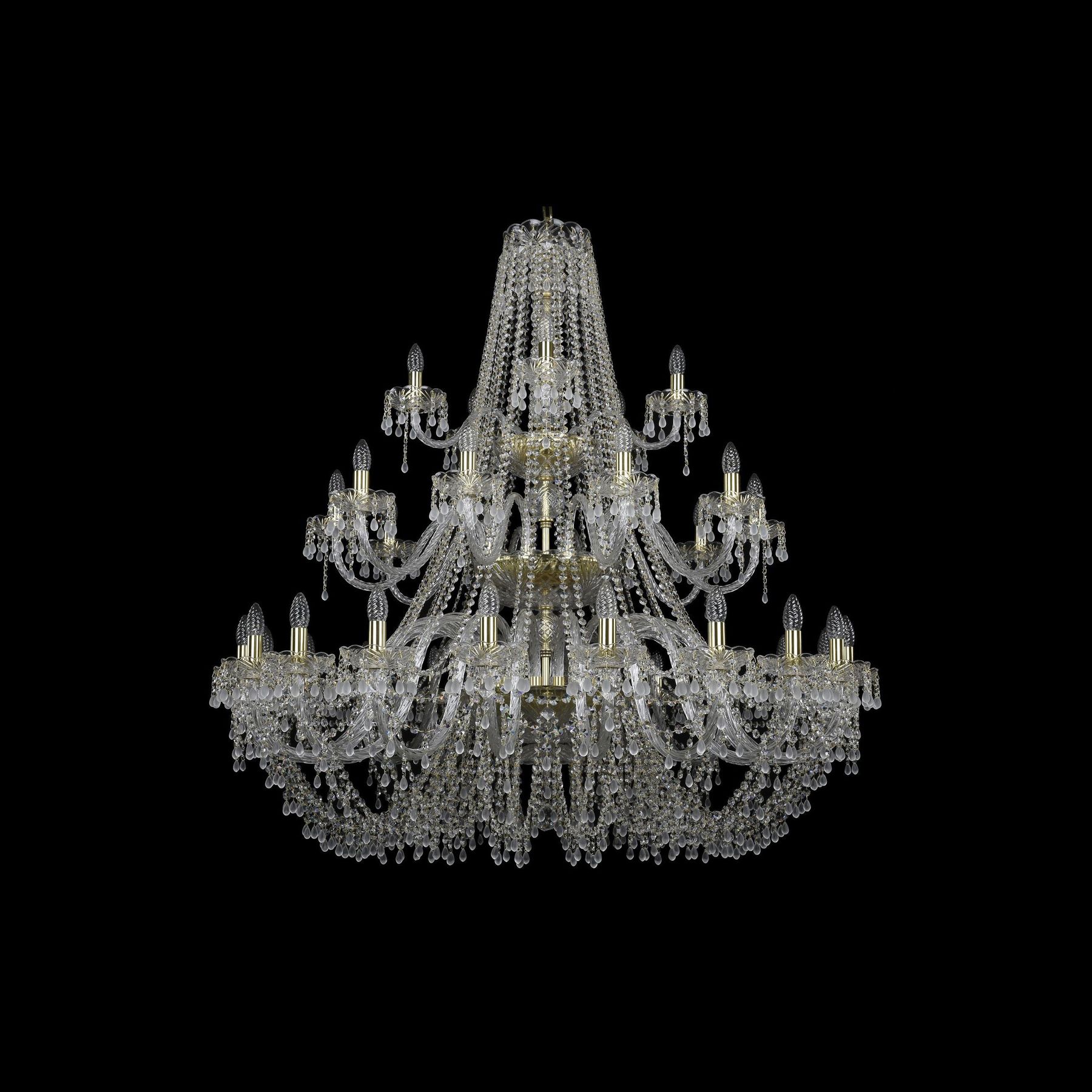 фото Хрустальная люстра 1410/20+10+5/460/3d g v0300 bohemia ivele crystal