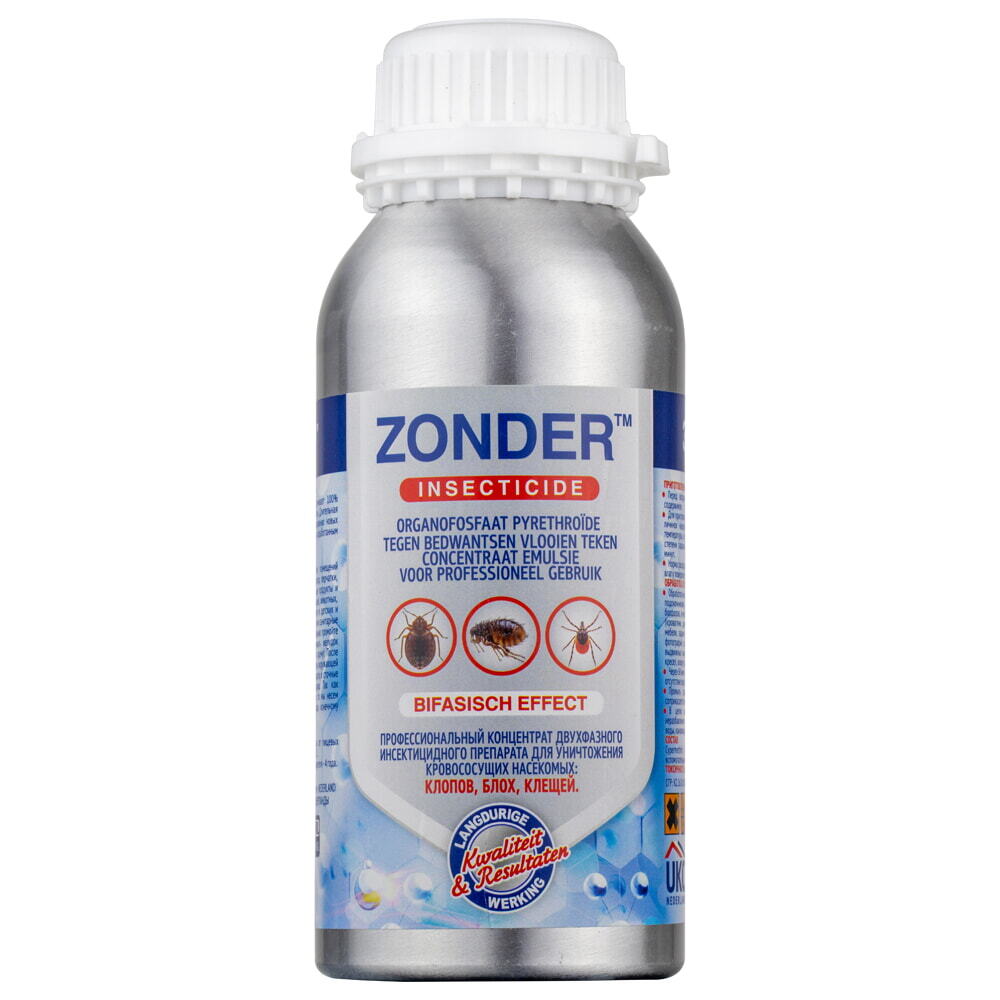 Zonder (Зондер) Blue средство от клопов, тараканов, блох, муравьев, 500 мл