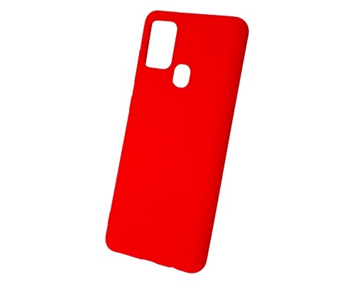 фото Чехол newlevel fluff tpu hard red для samsung galaxy a21s