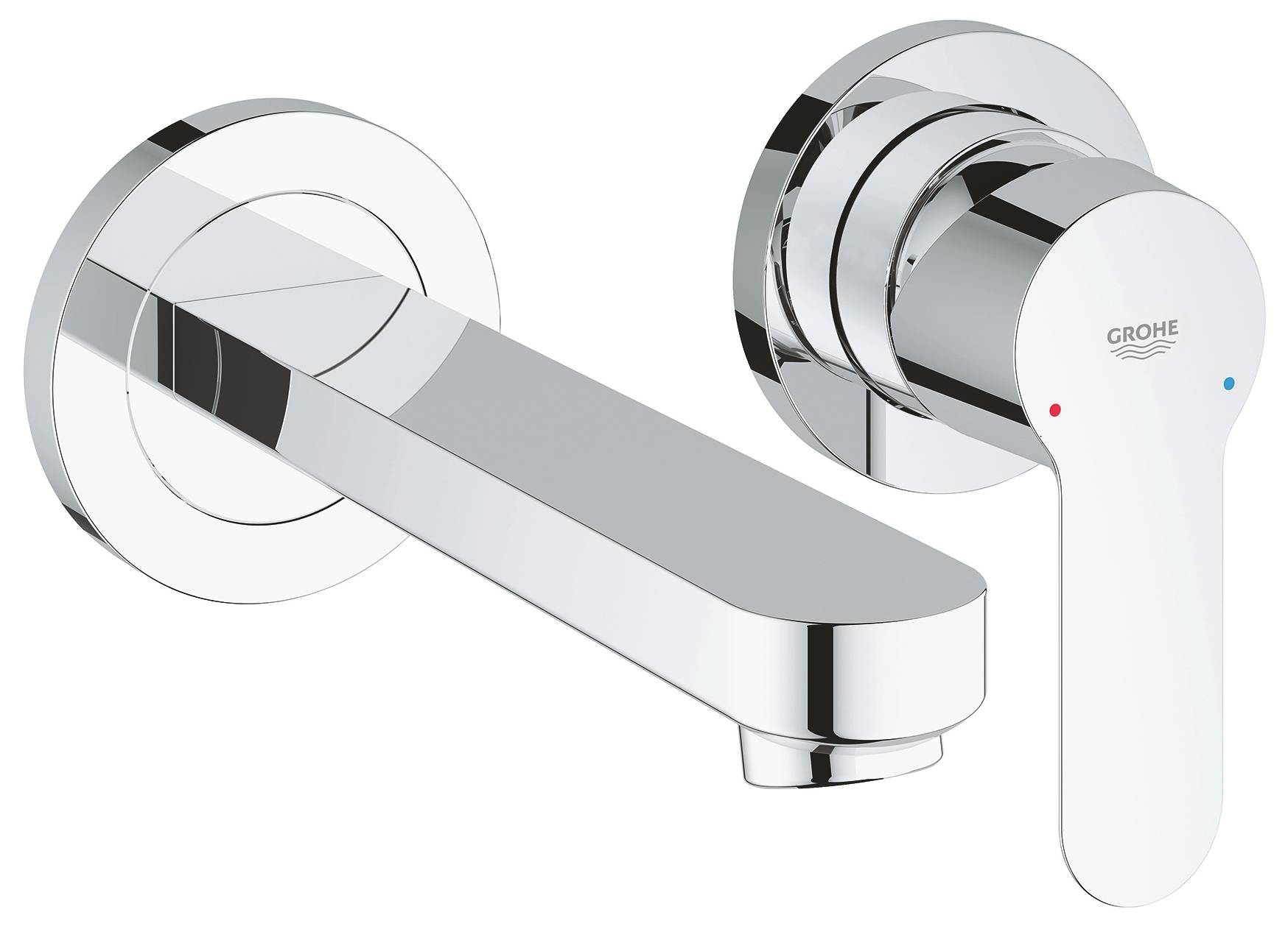 фото Смеситель для раковины grohe bauedge 20474000 хром