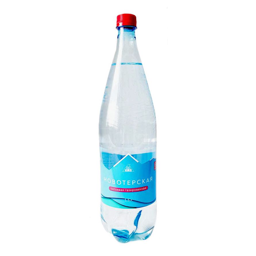 Вода питьевая Новотерская газированная 1,5 л
