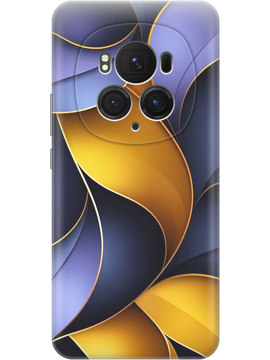 

Силиконовый чехол на Honor Magic6 Pro с принтом "Желто-сиреневые изгибы", Прозрачный;желтый;фиолетовый, 782623431