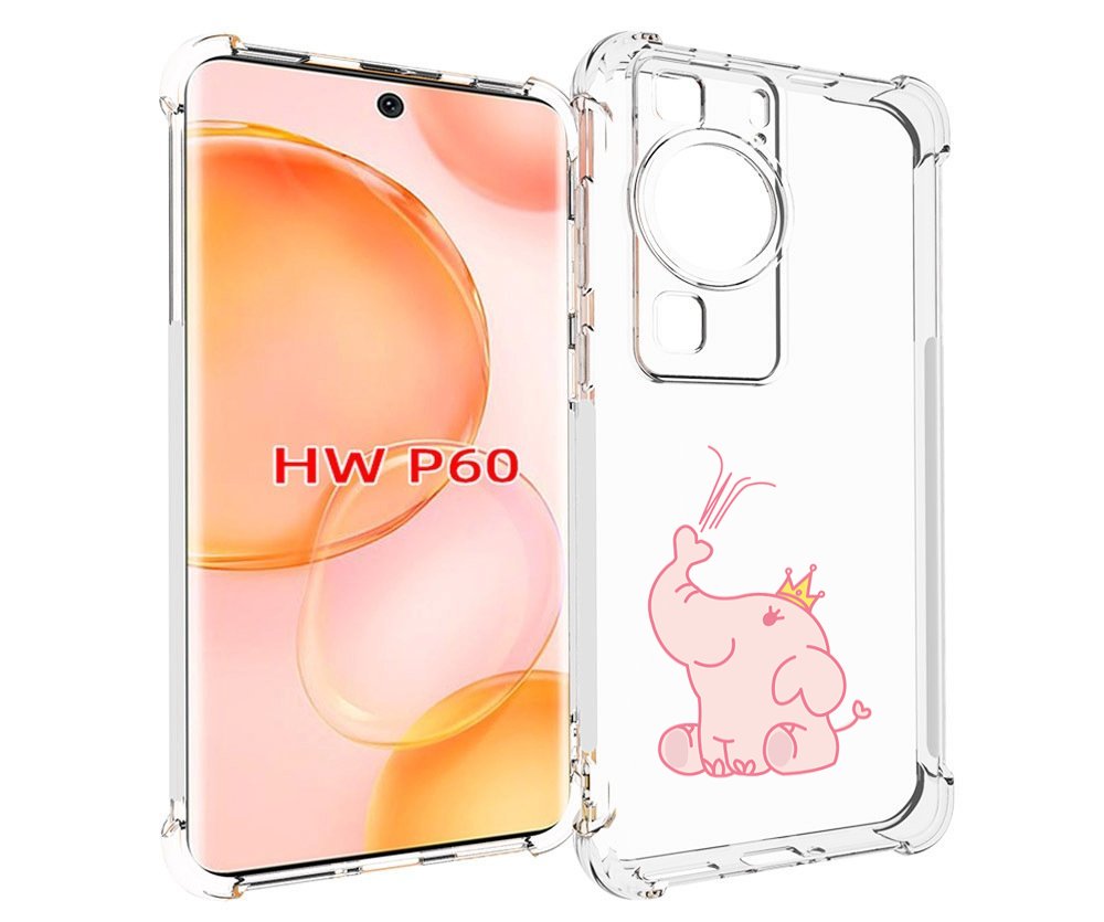 

Чехол MyPads слоник-принц детский для Huawei P60, Tocco