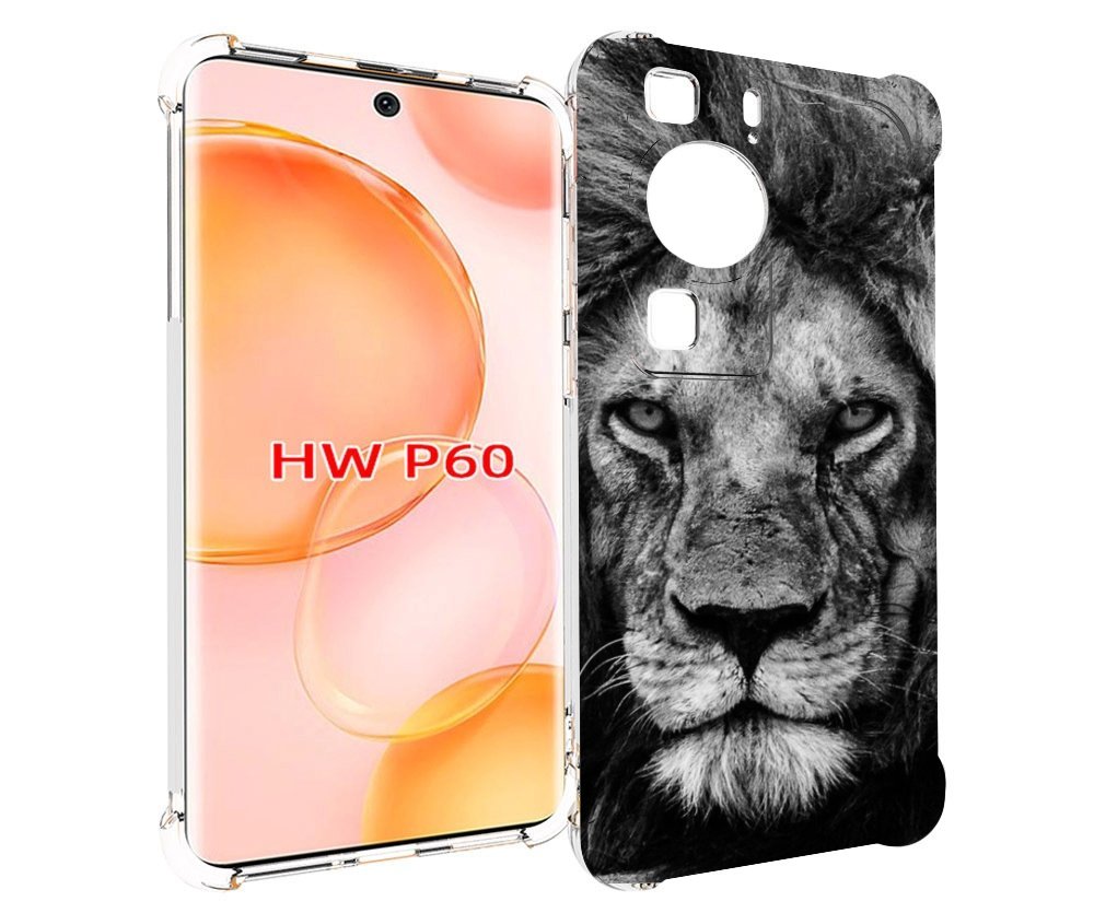 

Чехол MyPads смуглый лев мужской для Huawei P60, Tocco