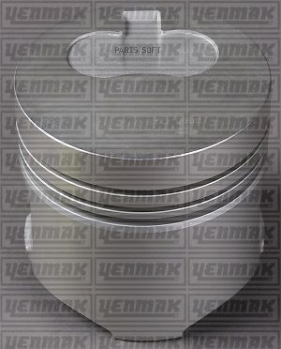 

Поршень ДВС с кольцами YENMAK 31-03878-000 Peugeot; Citroen 1.9D DW8 2x2x3 96