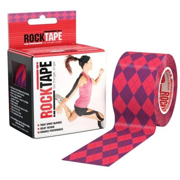 

Кинезиотейп Rock Tape Design Rct100-Pkarg-Os розовый 500 см, Design