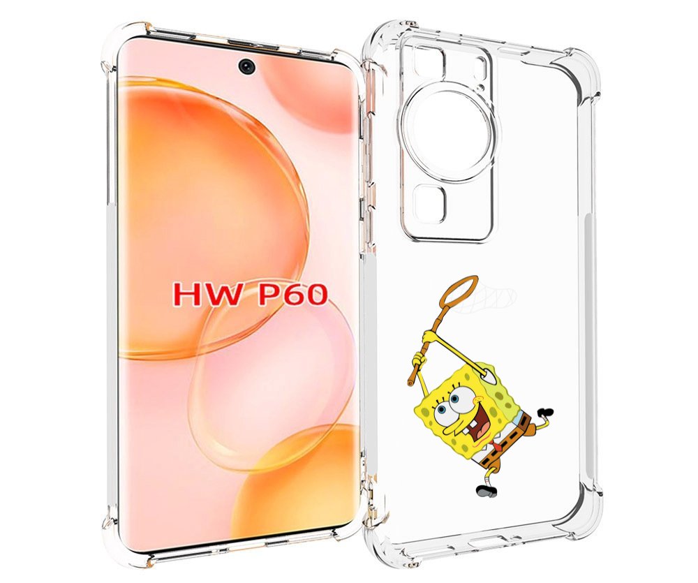 

Чехол MyPads спанчбоб-с-сочком для Huawei P60, Tocco