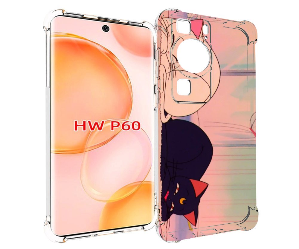 

Чехол MyPads спящие коты для Huawei P60, Tocco
