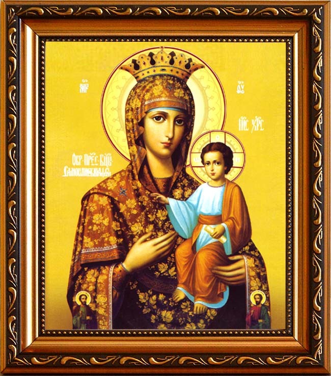 

Самонаписавшаяся (Продромитисса, Ясская, Молдавская Афонская) икона Божьей Матери