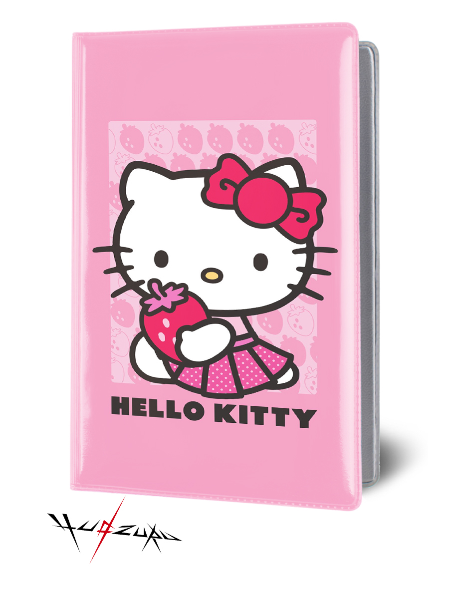 

Обложка для паспорта унисекс Yudzuru MD_PS_D hello kitty 2, Розовый, MD_PS_D