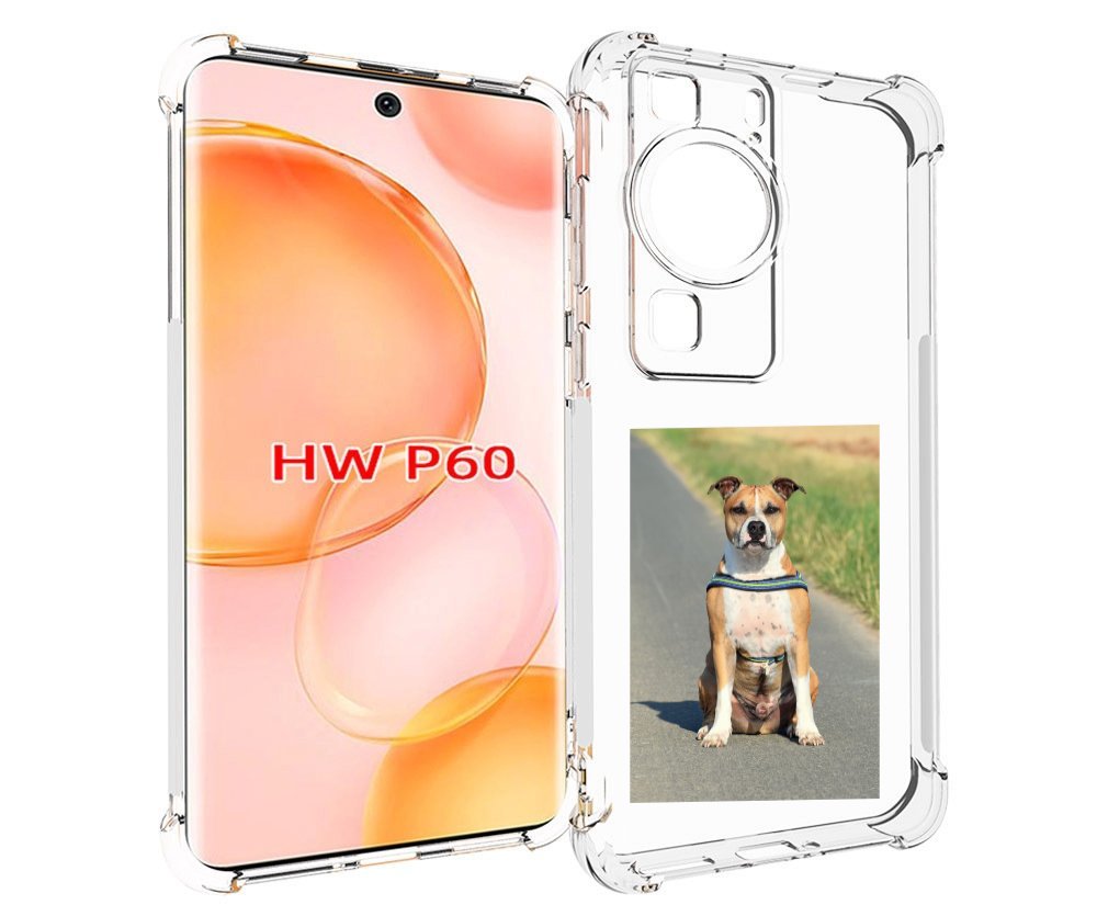 

Чехол MyPads стаффорд терьер для Huawei P60, Tocco