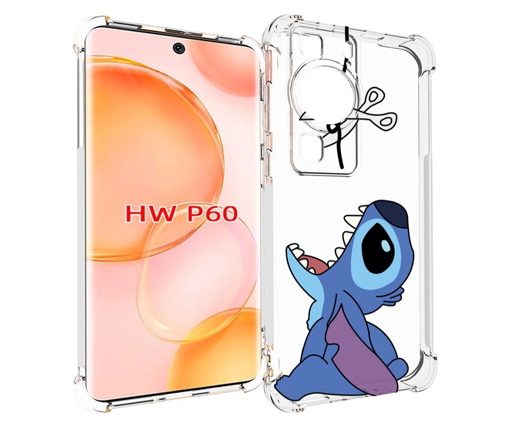 

Чехол MyPads стич-с-ножницами для Huawei P60, Tocco