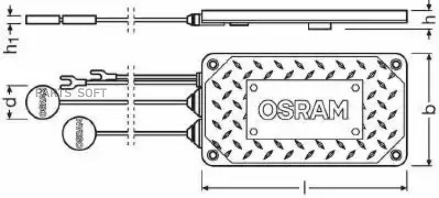 

OSRAM Подсветка многоцветная блокфар 12V PULSE OSRAM LEDEXT101