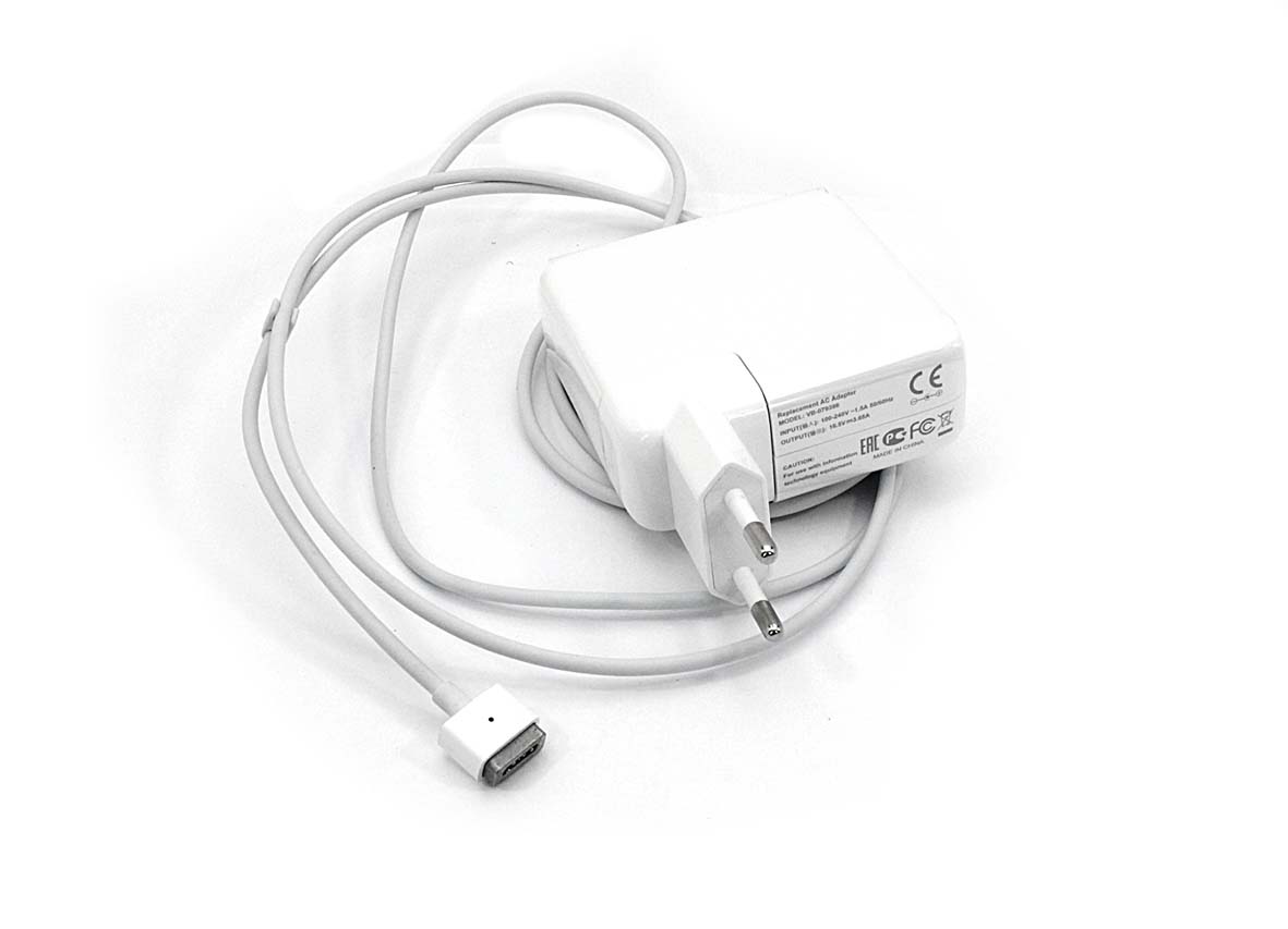 

Блок питания для ноутбуков Apple 16.5V 3.65A 60W MagSafe T-shape REPLACEMENT