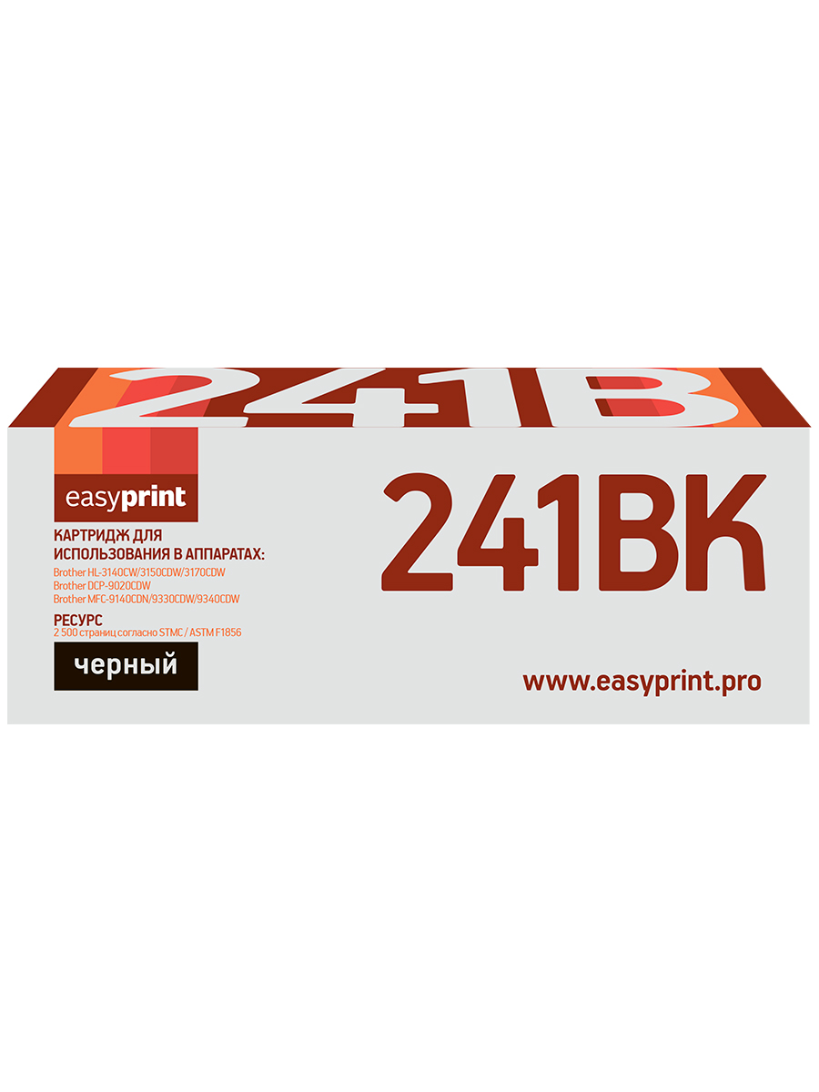 фото Лазерный картридж easyprint lb-241bk (tn-241bk/tn241bk/241bk) для brother