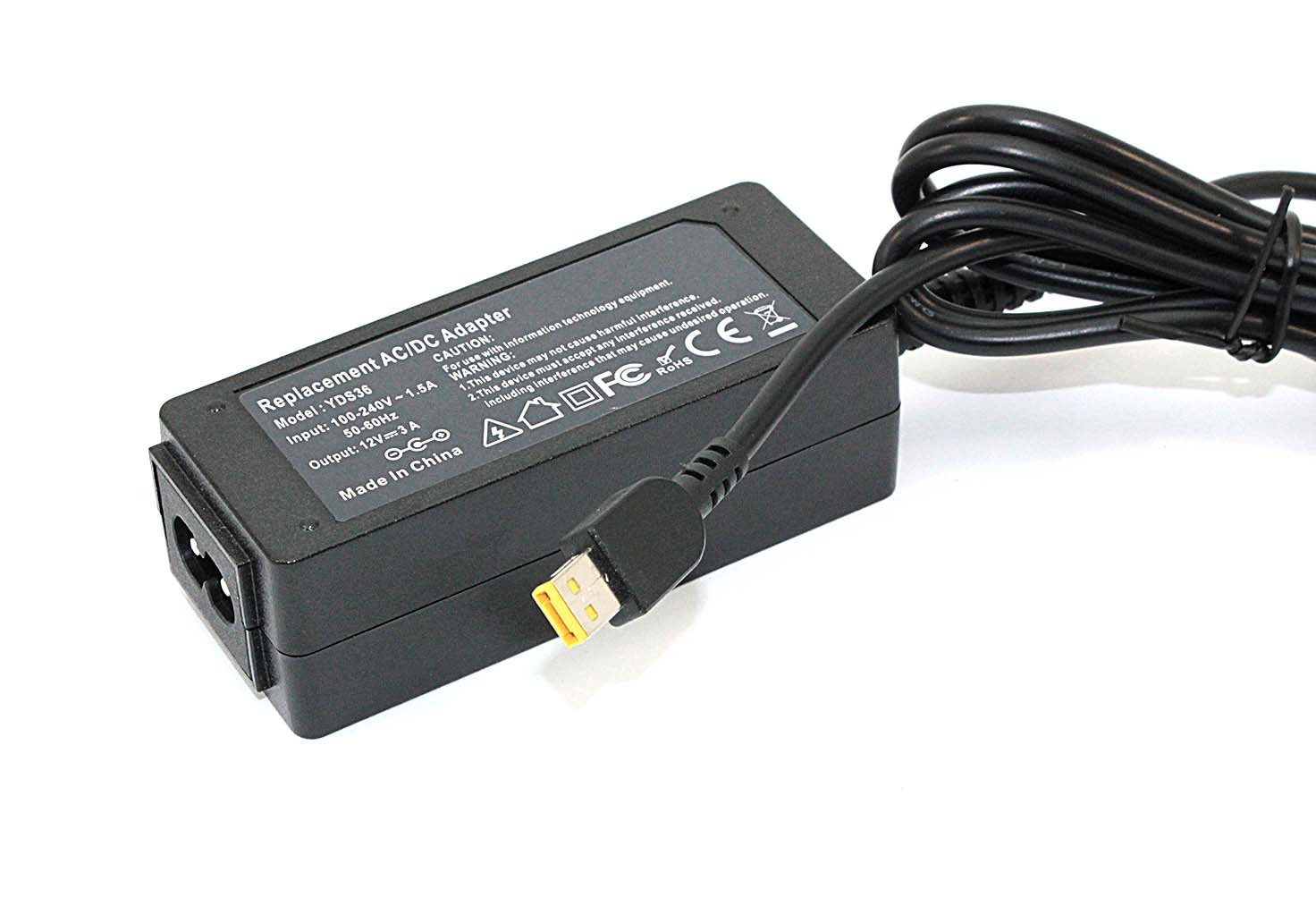 

Блок питания для ноутбуков Lenovo 12V 3A 40W USB OEM