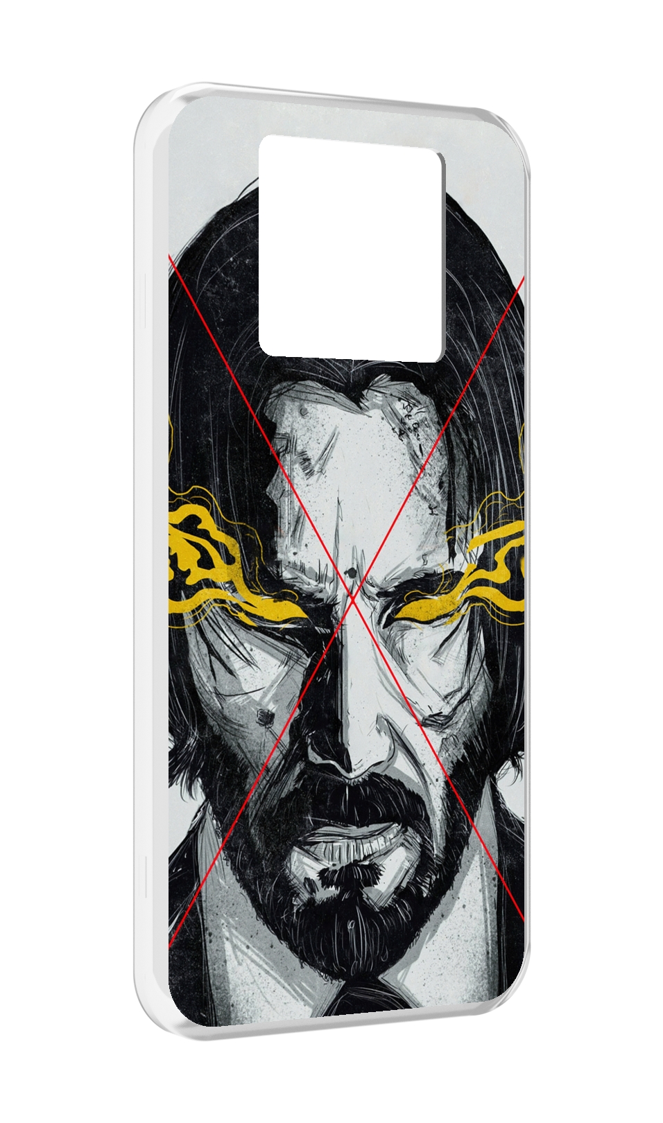 

Чехол MyPads Джон-Уик для Black Shark 3 5G / Black Shark 3S, Прозрачный, Tocco