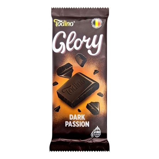 

Кондитерская плитка ЧТМ fantasy brands Glory темная с шоколадной начинкой 75 г
