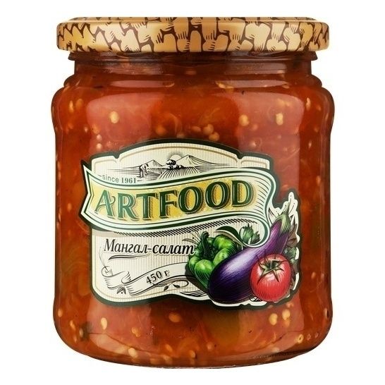 Салат овощной Artfood Мангал-салат 450 г 190₽