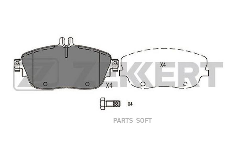 

Тормозные колодки ZEKKERT BS2950