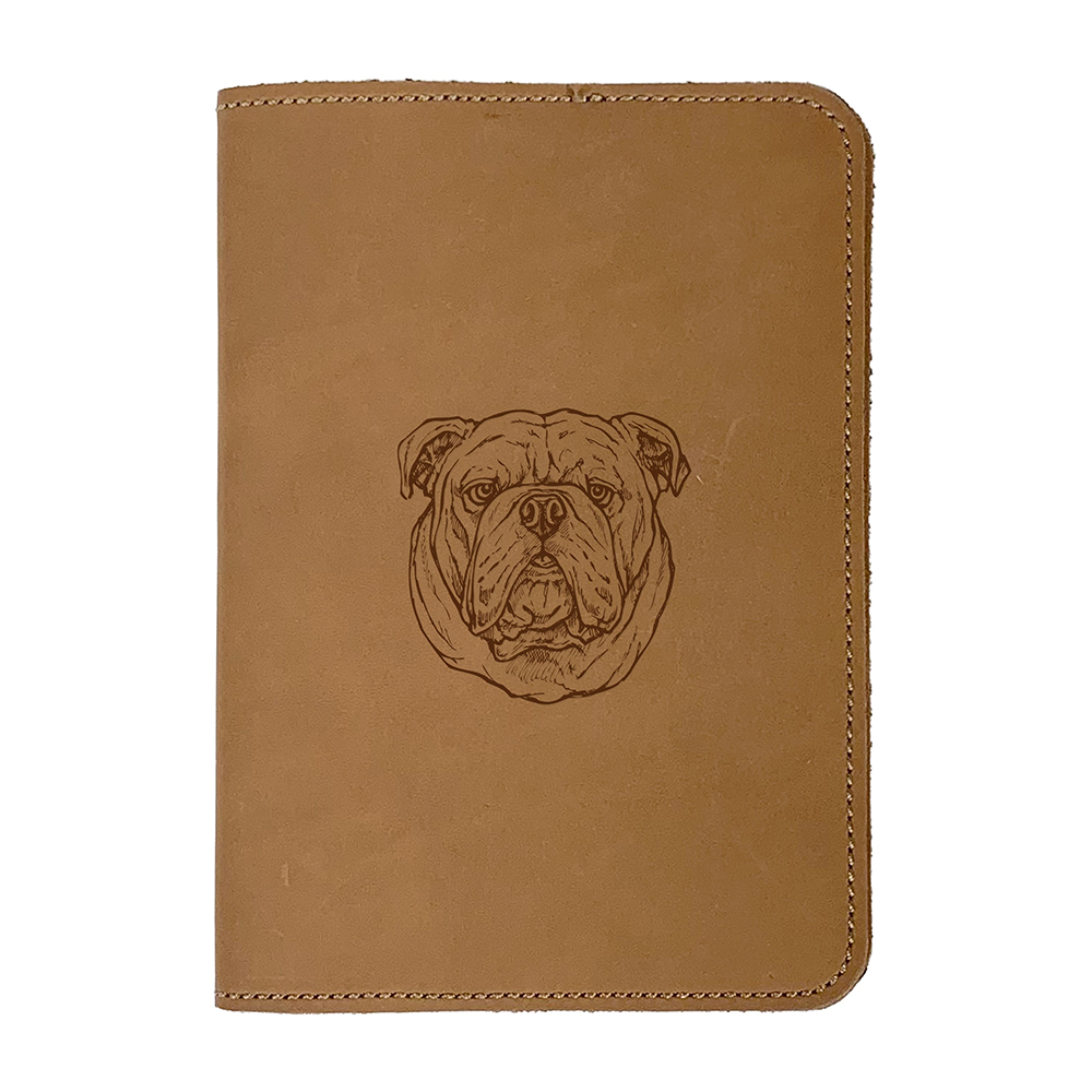 

Обложка на ветеринарный паспорта Enzo Lunas, Английский Бульдог, 16х11,5 см, Коричневый, PasportZivotnie
