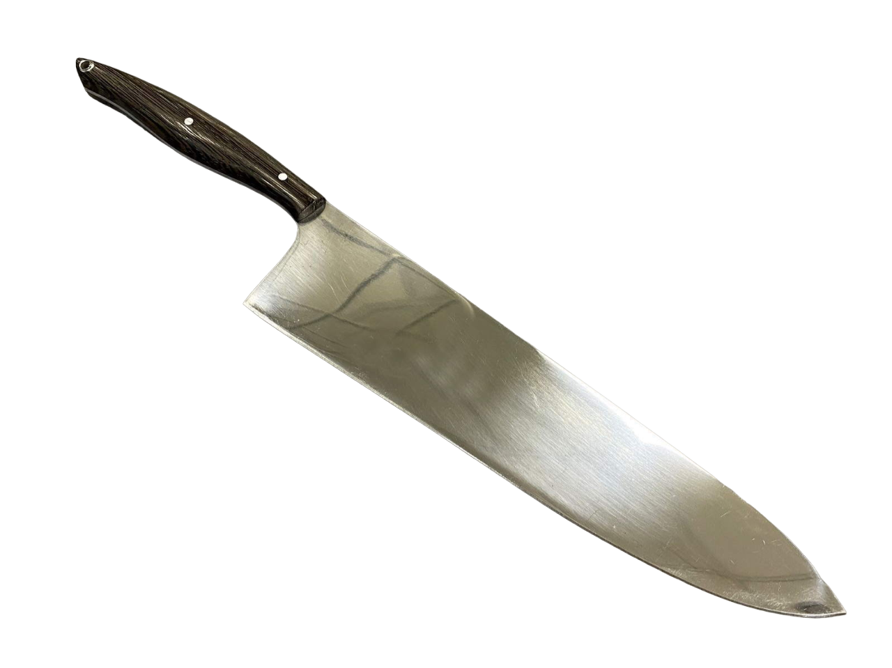 Нож Ножевая мастерская Сковородихина универсальный Шеф повар, цельнометаллич, 95Х18, венге