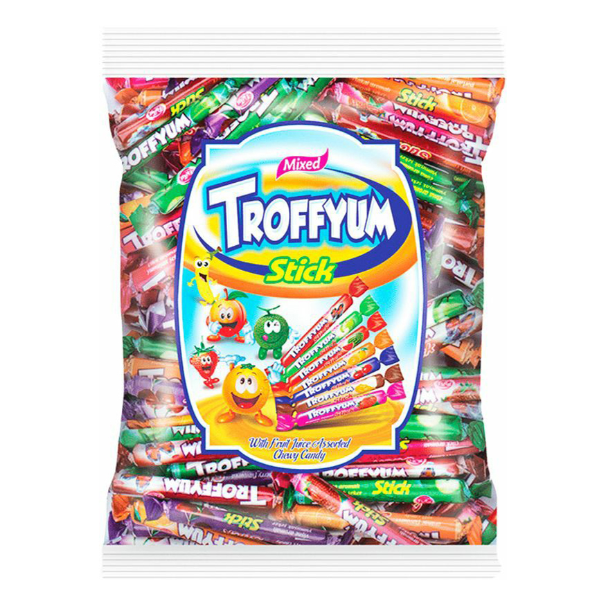 фото Конфеты жевательные troffyum ассорти