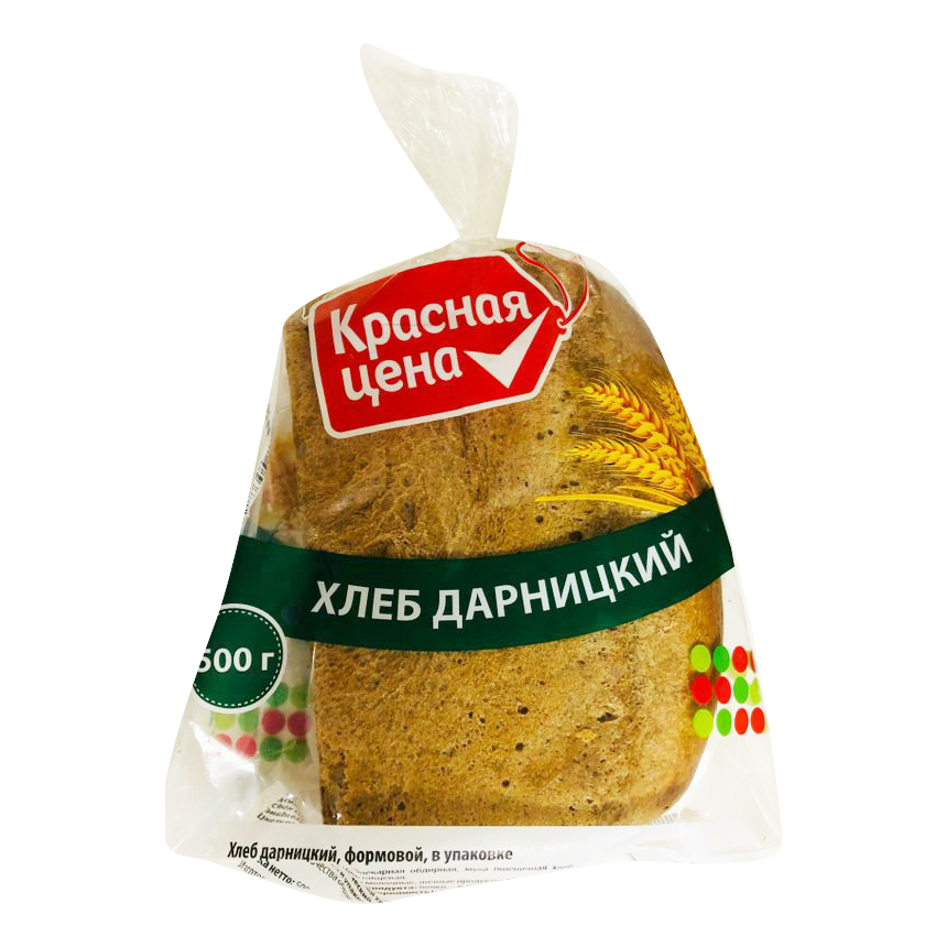 Хлеб Красная цена Дарницкий 500 г