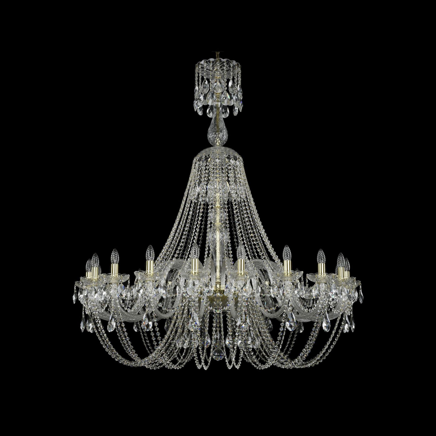 фото Хрустальная люстра 1406/20/460/xl-146 g bohemia ivele crystal