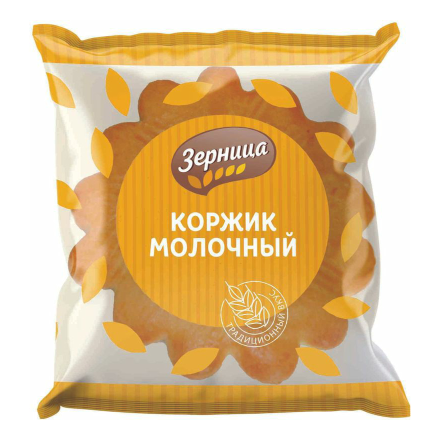 Зерница. Коржик молочный.