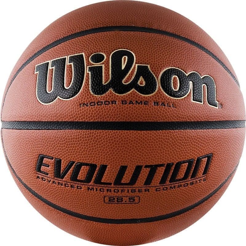 

Wilson EVOLUTION (WTB0586XBEMEA) Мяч баскетбольный* 6, Коричневый, Evolution
