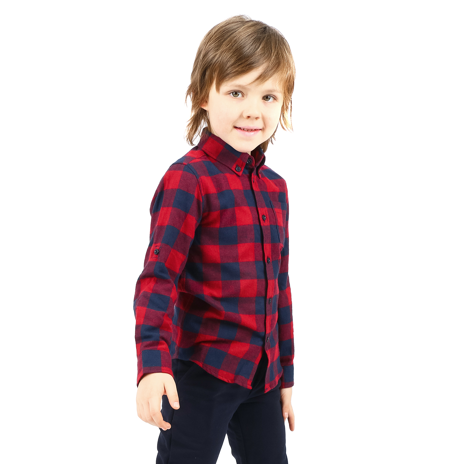 

Рубашка Leader Kids красный р.146, GL001027647