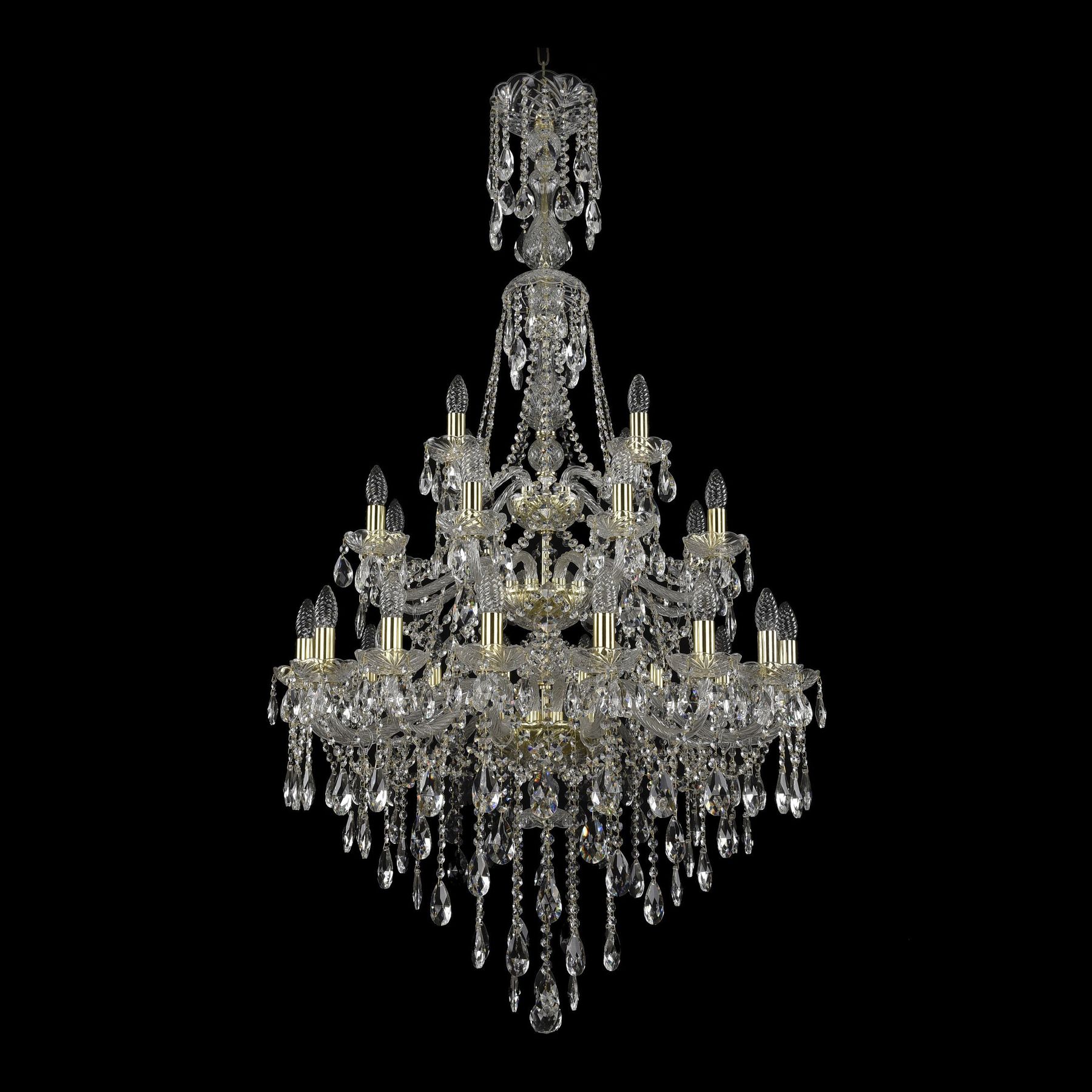 фото Хрустальная люстра 1415/16+8+4/300/xl-155/3d g bohemia ivele crystal