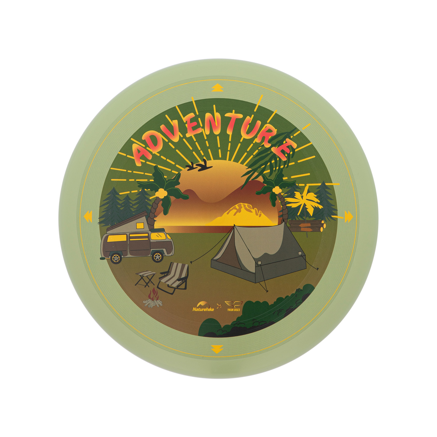 

Фрисби Naturehike 2023 Didcs Joint Frisbee 175G Army Green, Didcs Joint Frisbee 175G