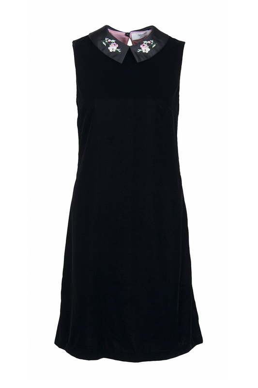 

Платье женское Blugirl 92926 черное 40, Черный, 92926