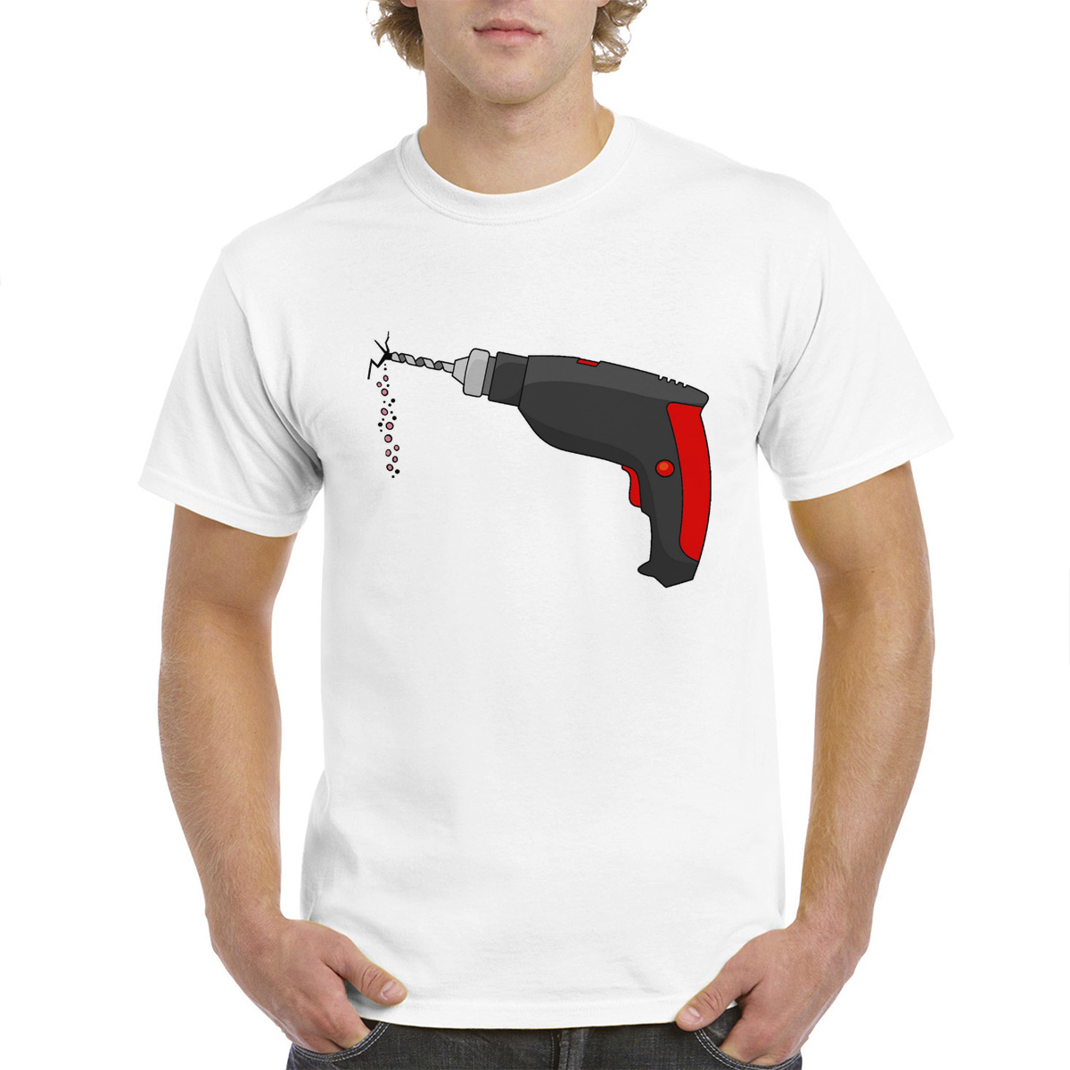 

Футболка унисекс CoolPodarok M0114022 белая 48 RU, Белый, M0114022