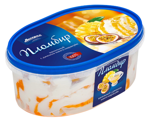 

Мороженое пломбир Ангария манго-маракуйя БЗМЖ 450 г