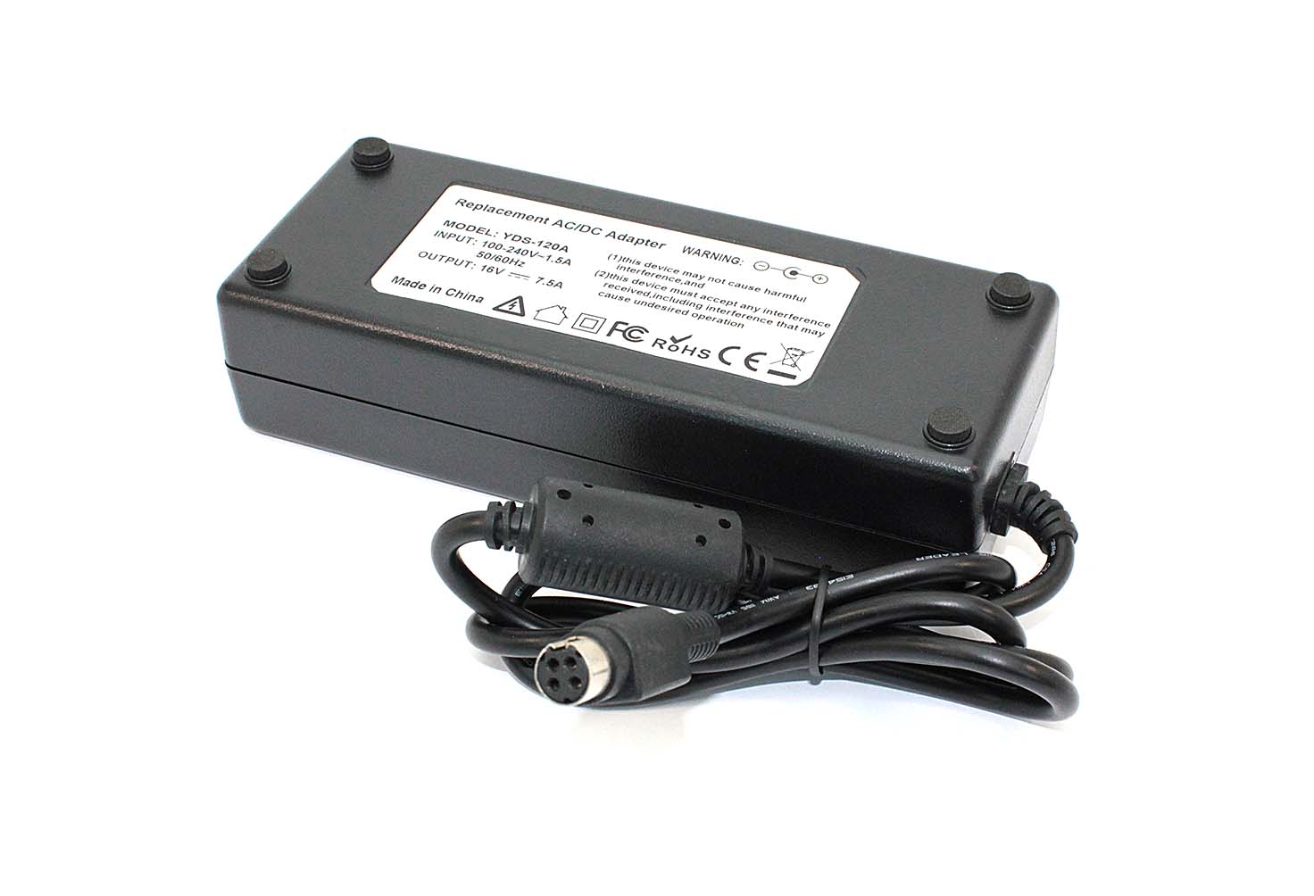 

Блок питания для ноутбуков Lenovo 16V 7.5A Round four hole OEM