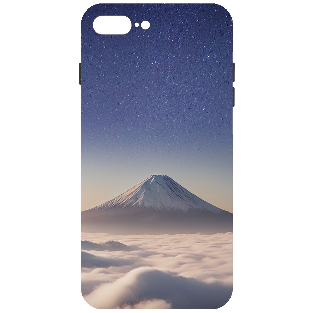 

Чехол-накладка Krutoff Soft Case Япония, Фудзияма для iPhone 7 Plus8 Plus черный