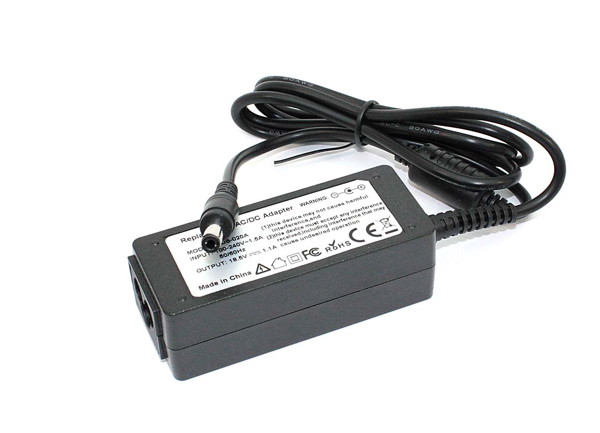 

Блок питания для ноутбуков HP 18.5V 1.1A 5.5*2.5mm 20W OEM